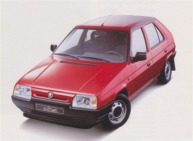 Skoda Favorit 136 l Adriatic Blue